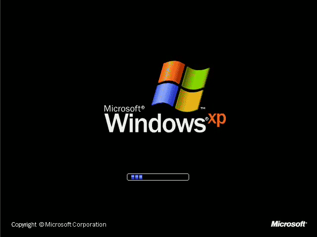 Ekran ładowania Windows XP