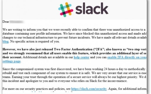 Serwis Slack zhakowany - hakerzy atakują
