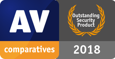 AV-Comparatives Outstanding Product 2018