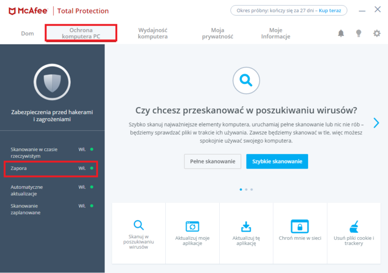 Jak wyłączyć ochronę w McAfee | Bitdefender - program antywirusowy