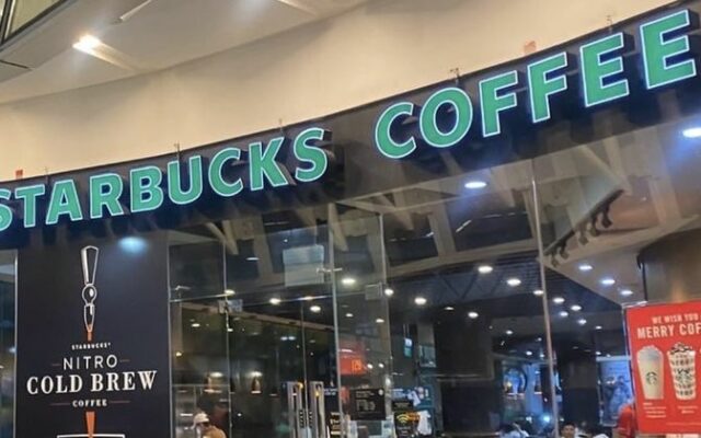 Witryna sklepowa Starbucks