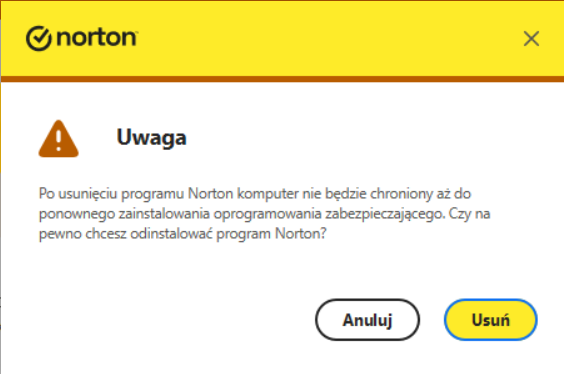 Uwaga Norton