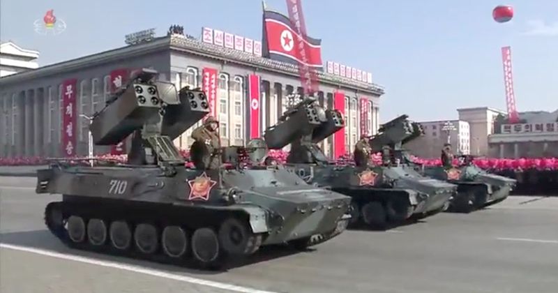 Parada w Korei Północnej