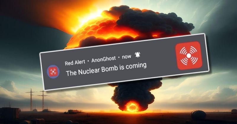 Komunikat o wybuchu bomby atomowej w Izraelu