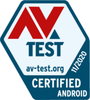 AV_TEST Certified Android listopad 2020